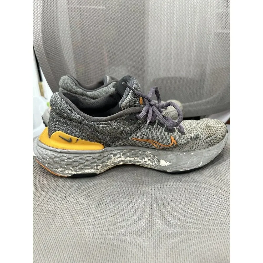 NIKE DH5425-002 Zoom X‎ Invincible Iron Grey Mens 8 PREOWNED